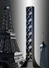 Als Eiffelturm bezeichnen die Polyamid-Entwickler der BASF ihr neues Testbauteil, mit dessen Hilfe neue besonders anspruchsvolle Fahrzeugkomponenten entwickelt werden können. (Foto: BASF)